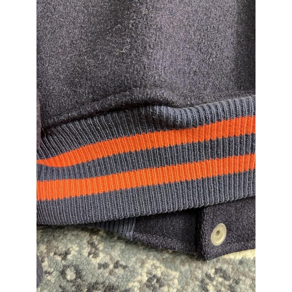 Mens Vintage 1950s Belen Athletic Wear Varsity Wool Jacket Size M Made In USA - Picture 6 of 11